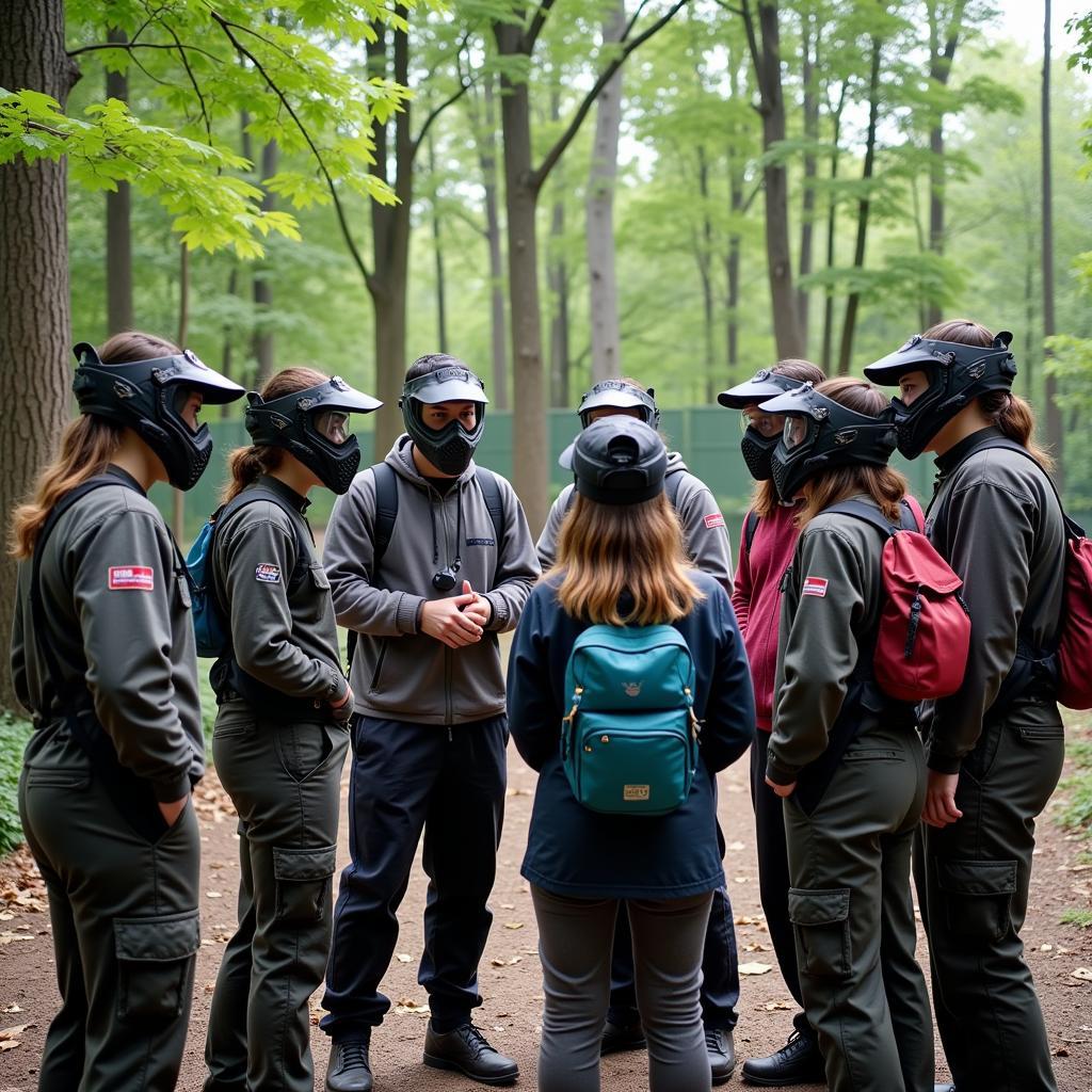 Hoạt động team building tại CLB Súng Sơn Bình Quới