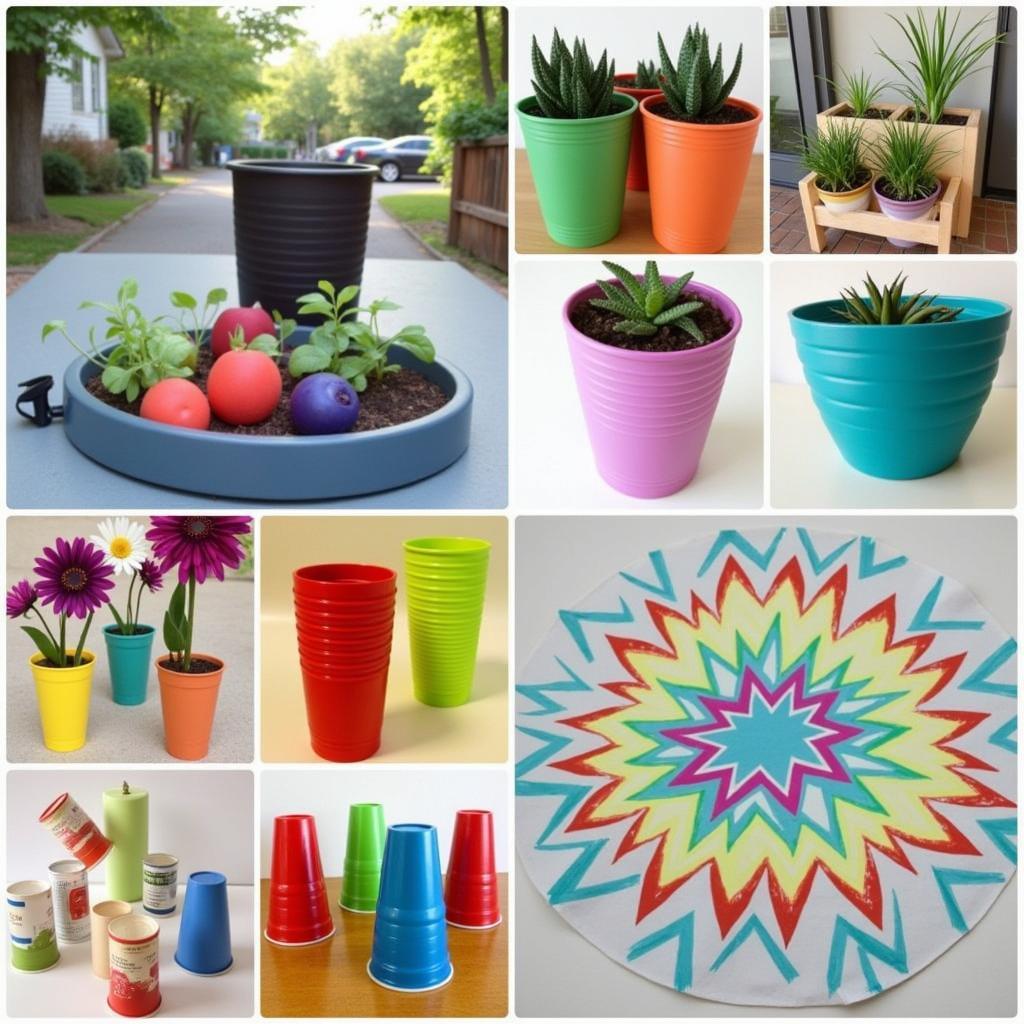 Repurposed Plastic Cups