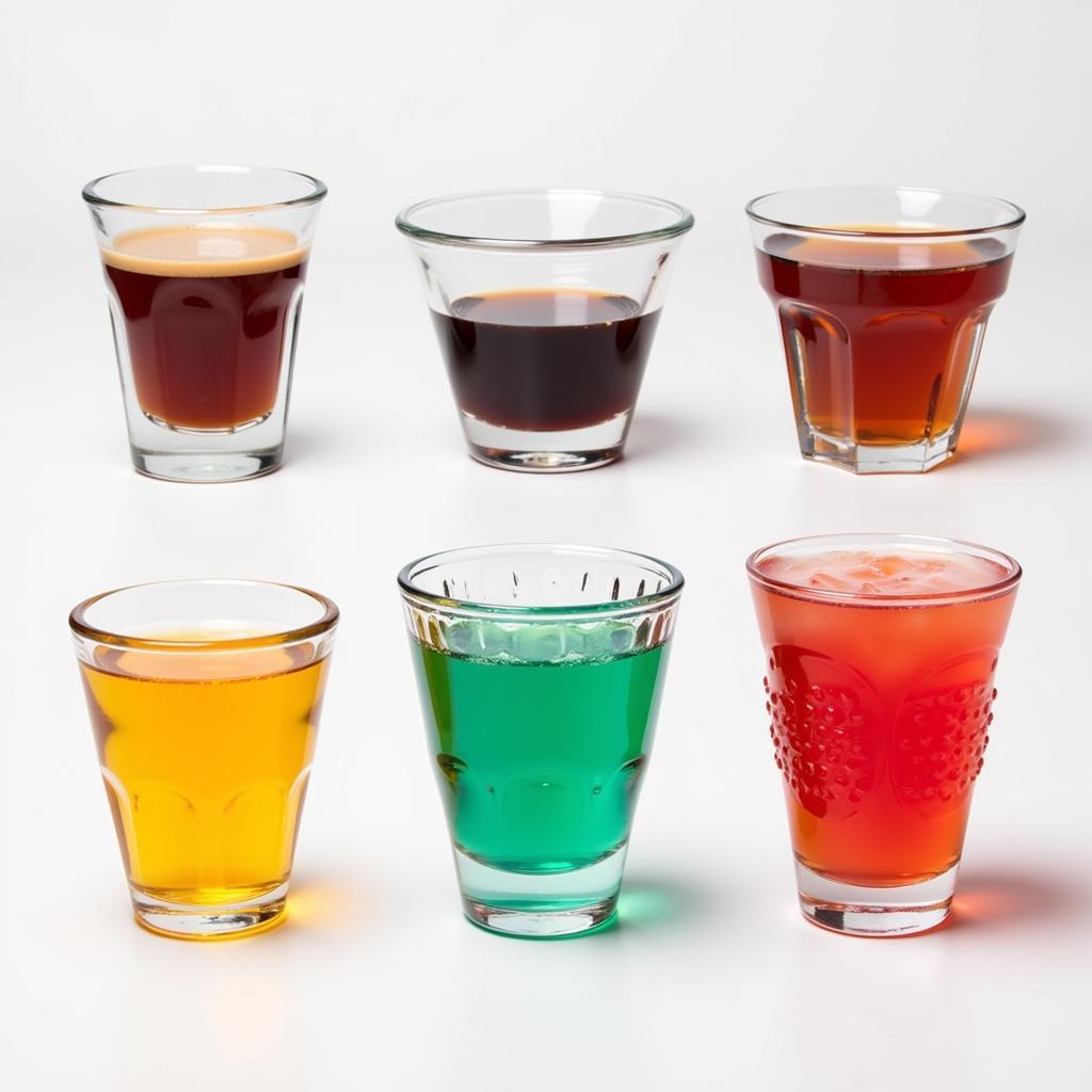 Cốc Shot Espresso và Jello Shot