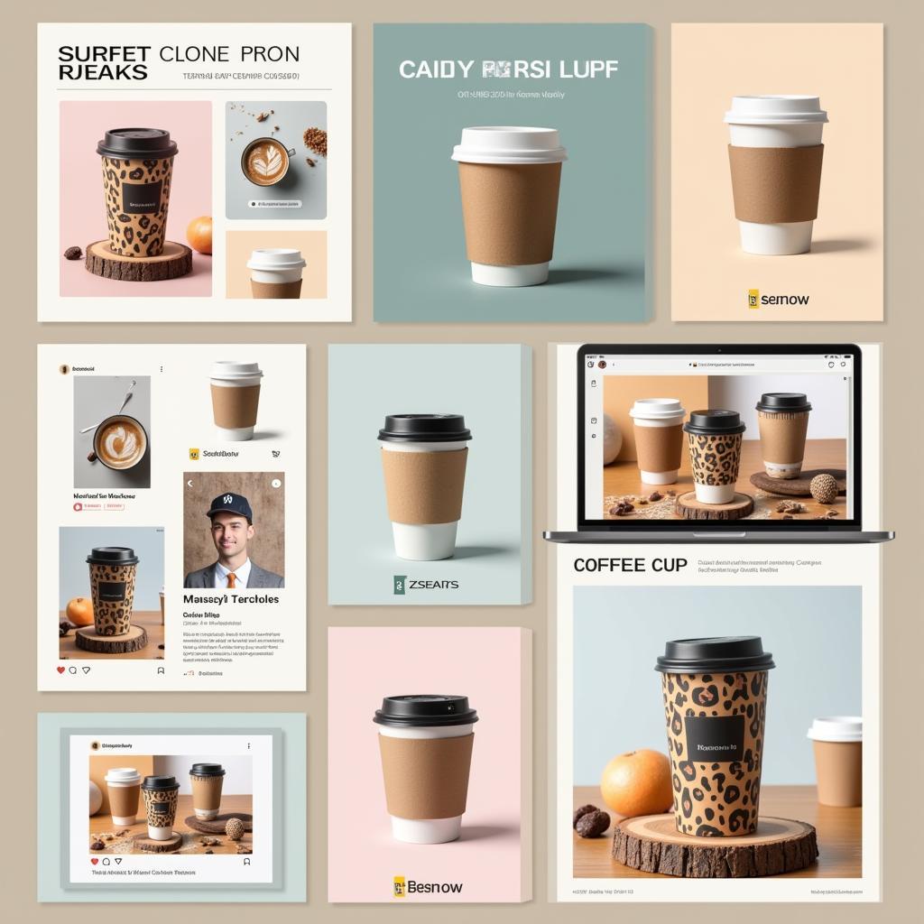 Coffee Cup PSD cho chiến dịch marketing hiệu quả