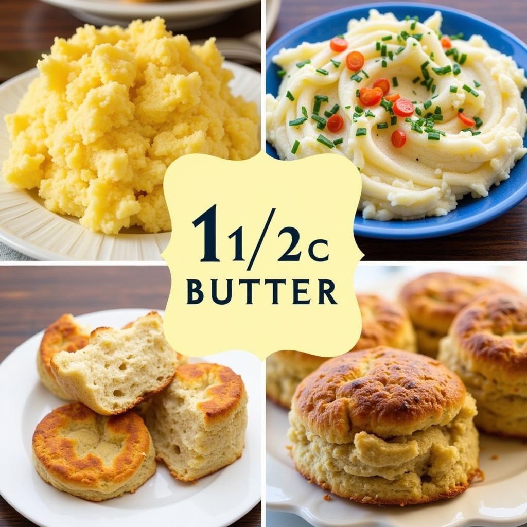 Savory Dishes with Butter