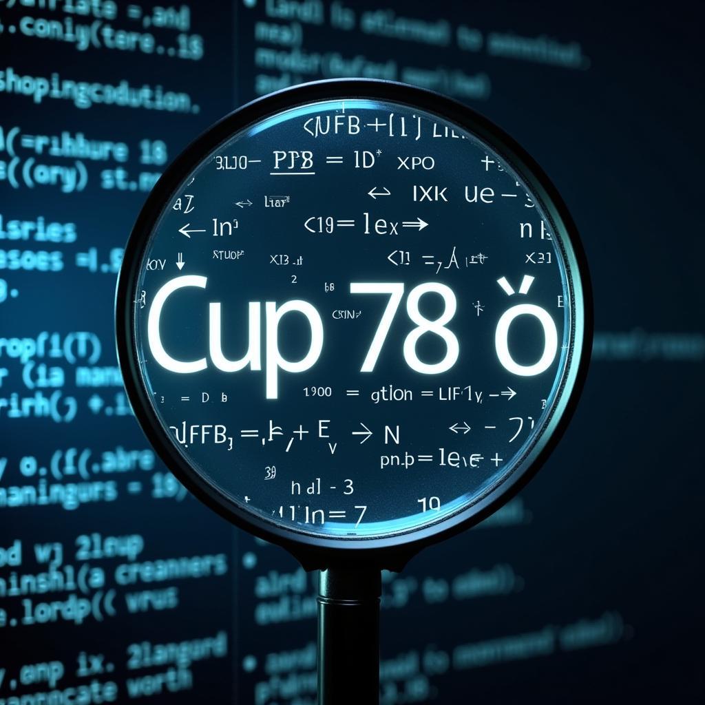 Ý nghĩa của Cup 78 đo