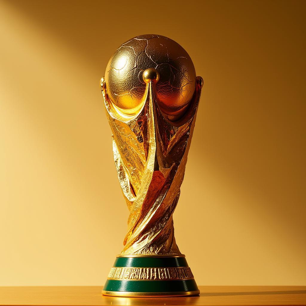 Chất liệu cúp vàng World Cup