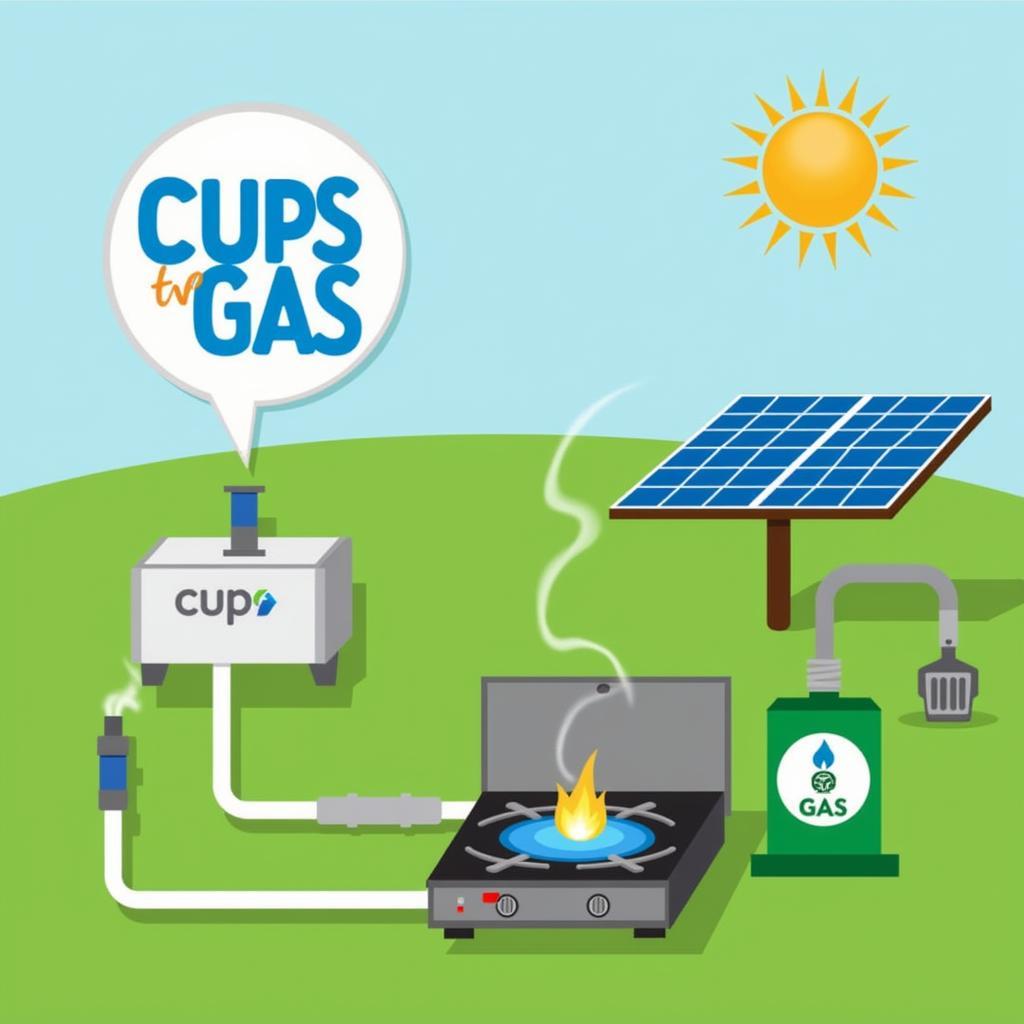 Cups gas và năng lượng tái tạo