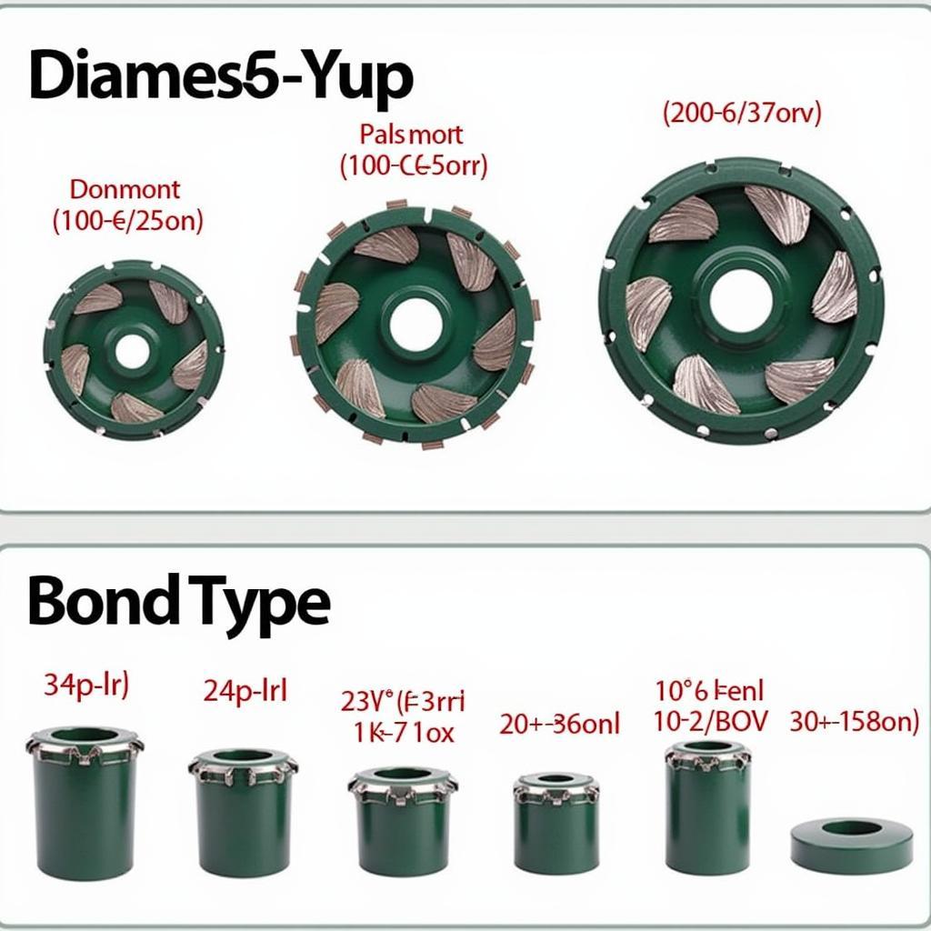 Các loại Diamond Cup Wheel