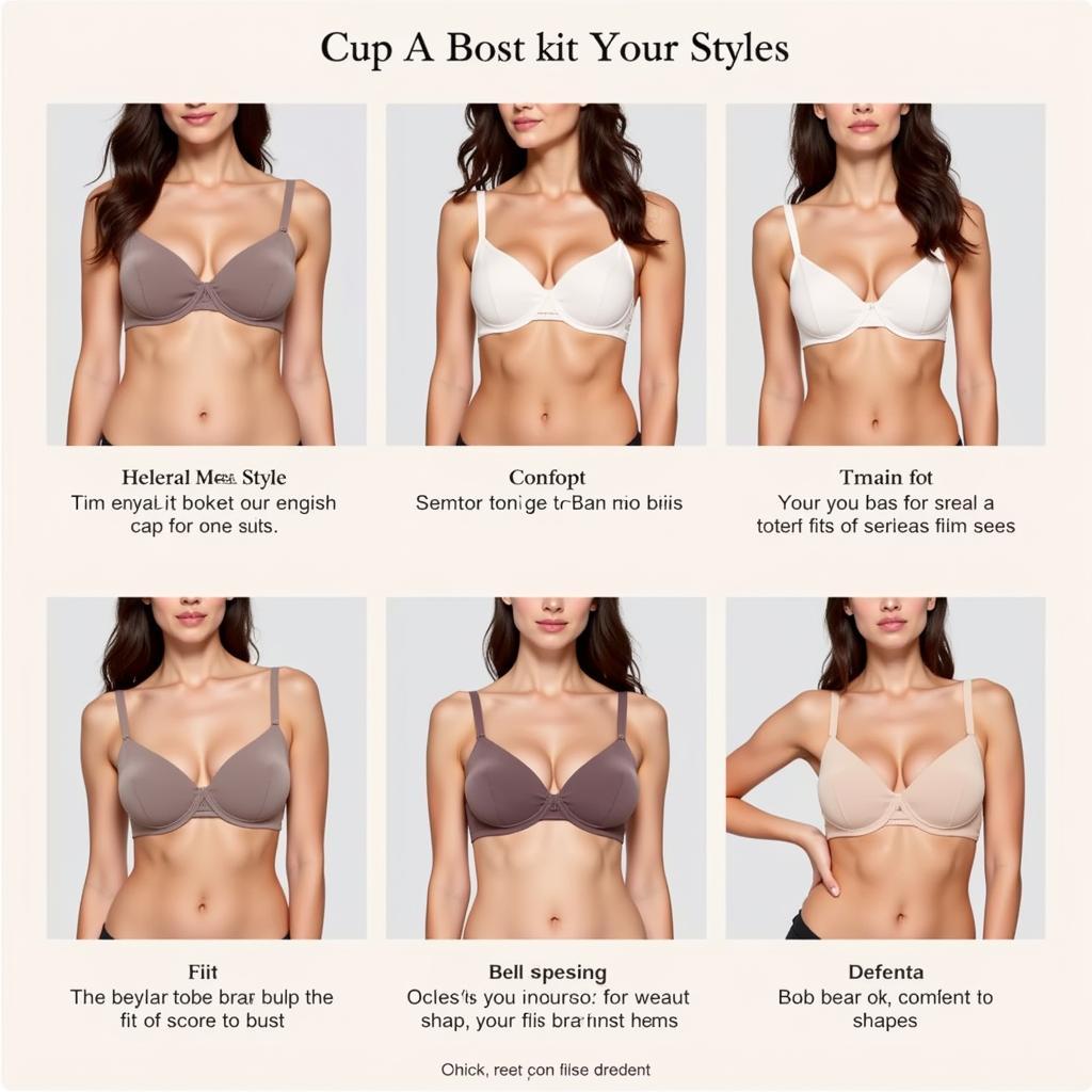 Different Bra Styles for Cup A