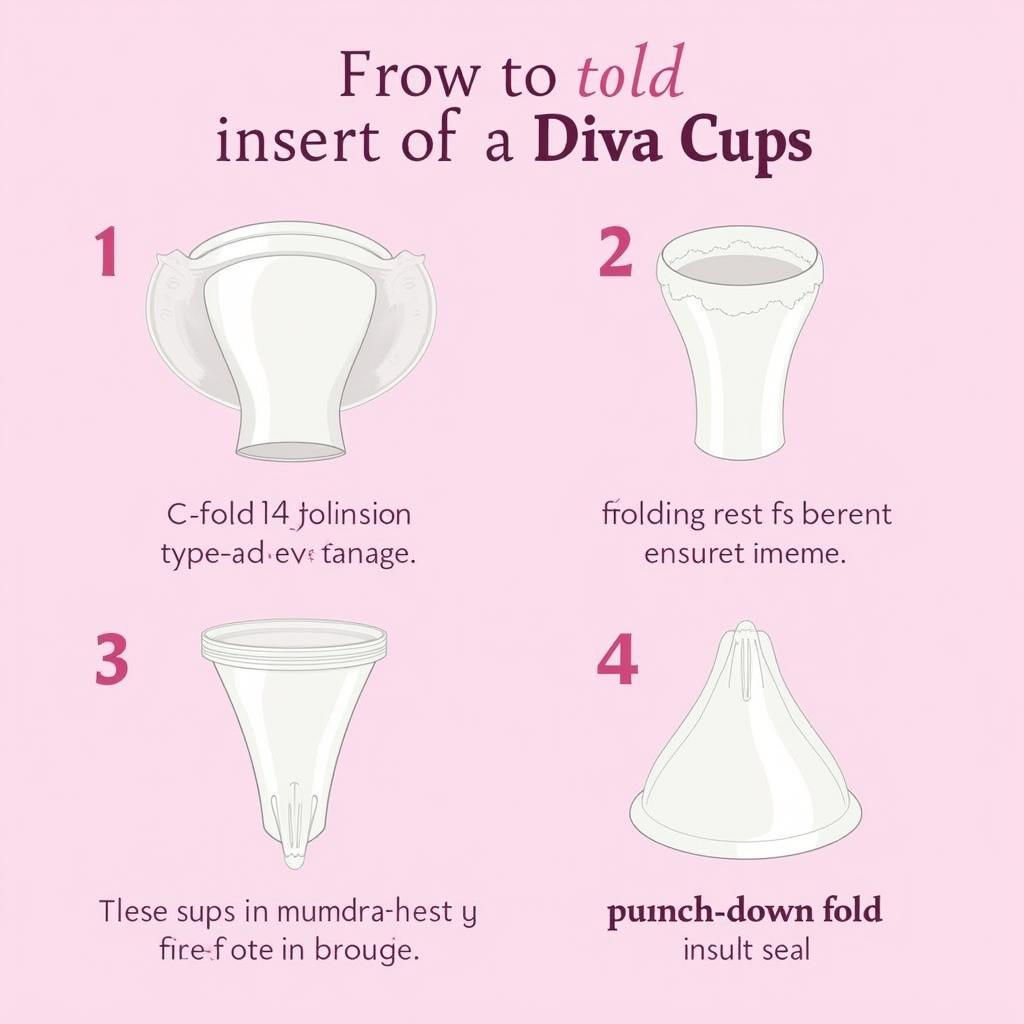 Diva Cup Insertion Steps