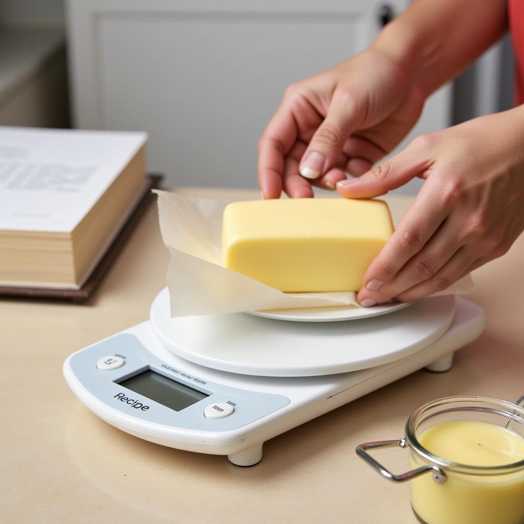 Accuracy in measuring butter