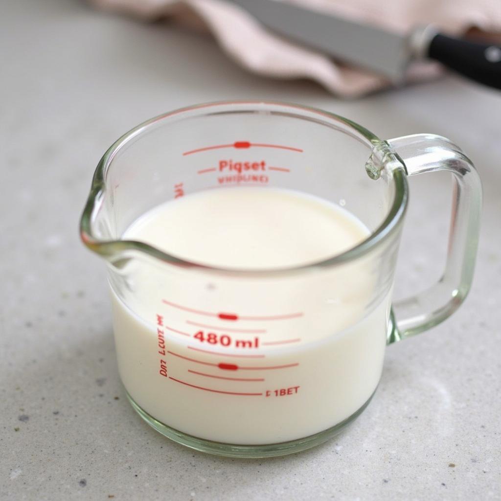 Accurate Measurement of Whipping Cream