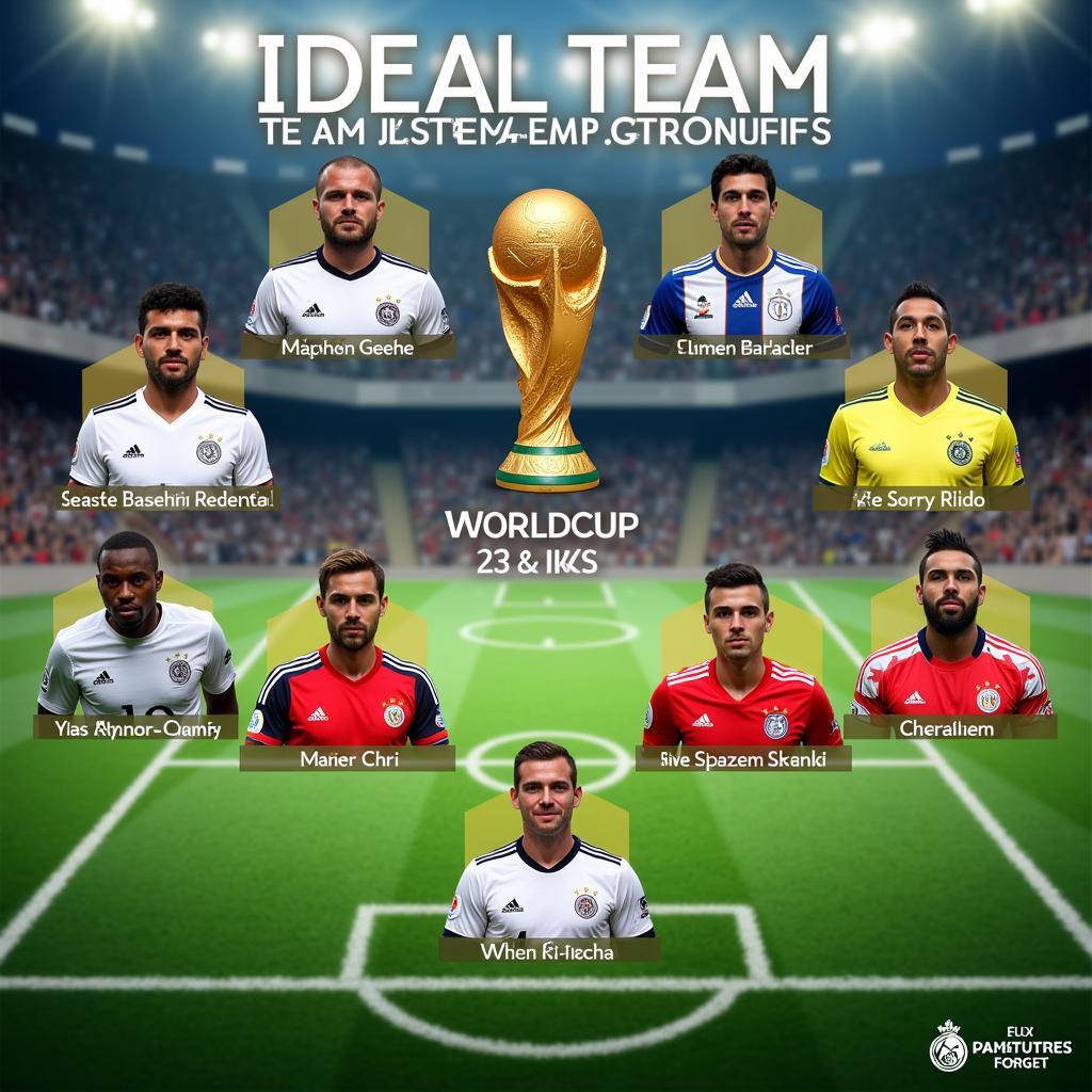 Đội Hình Lý Tưởng World Cup 2018