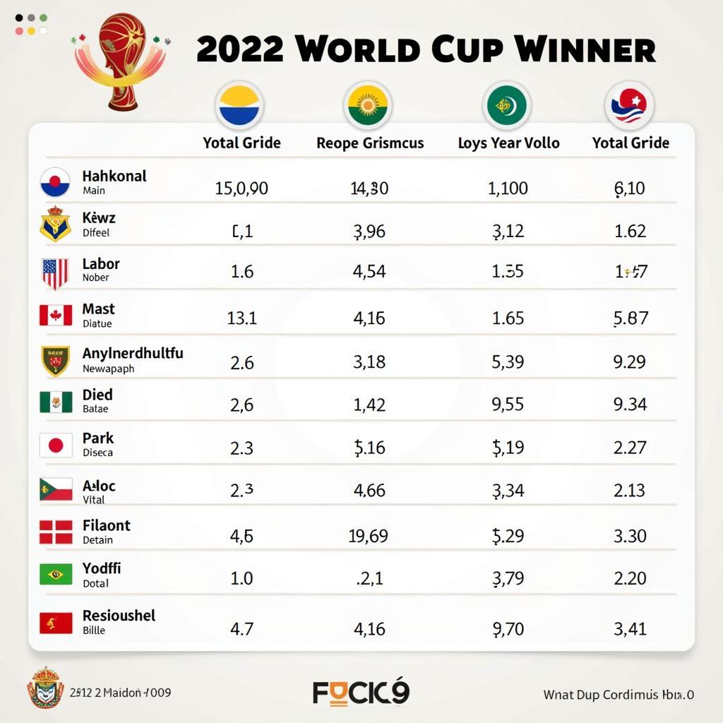 Dự đoán nhà vô địch World Cup 2022