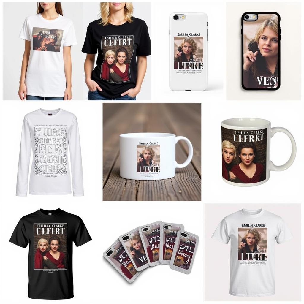 Các sản phẩm ăn theo Emilia Clarke coffee cup