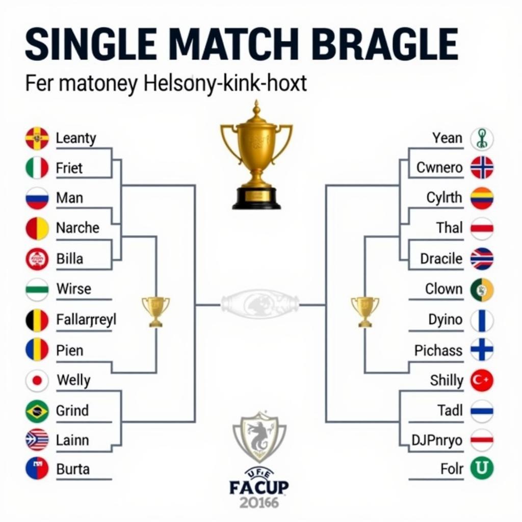 FA Cup Single Match Knockout Format