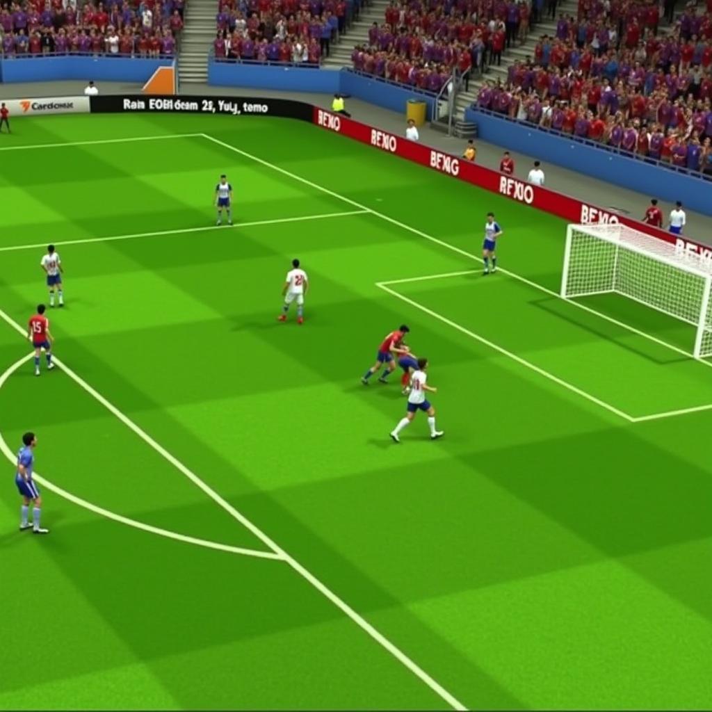 Hình ảnh gameplay của FIFA World Cup 2002