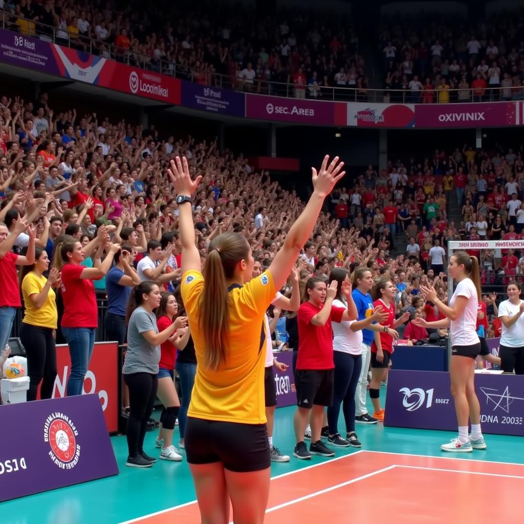 Khán giả FIVB Women's World Cup