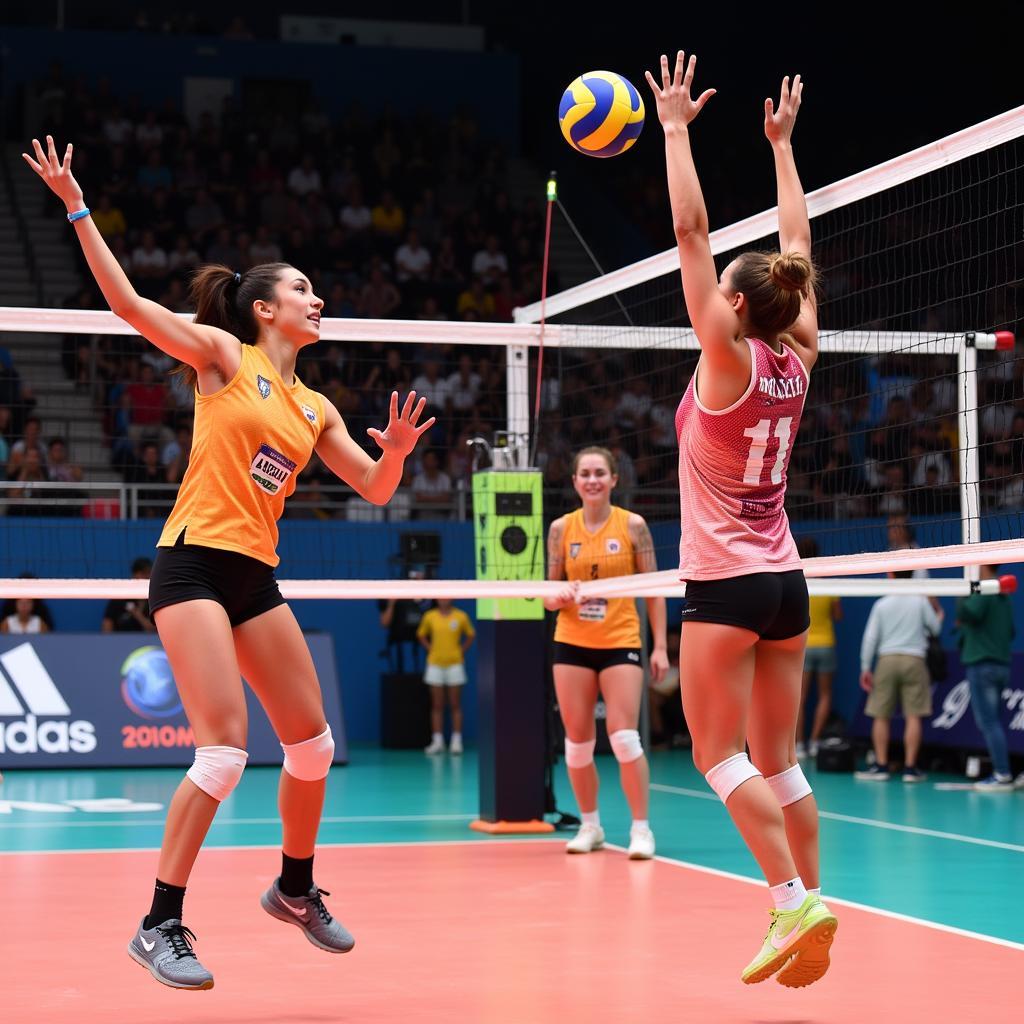 Trận đấu kịch tính tại FIVB World Cup 2019