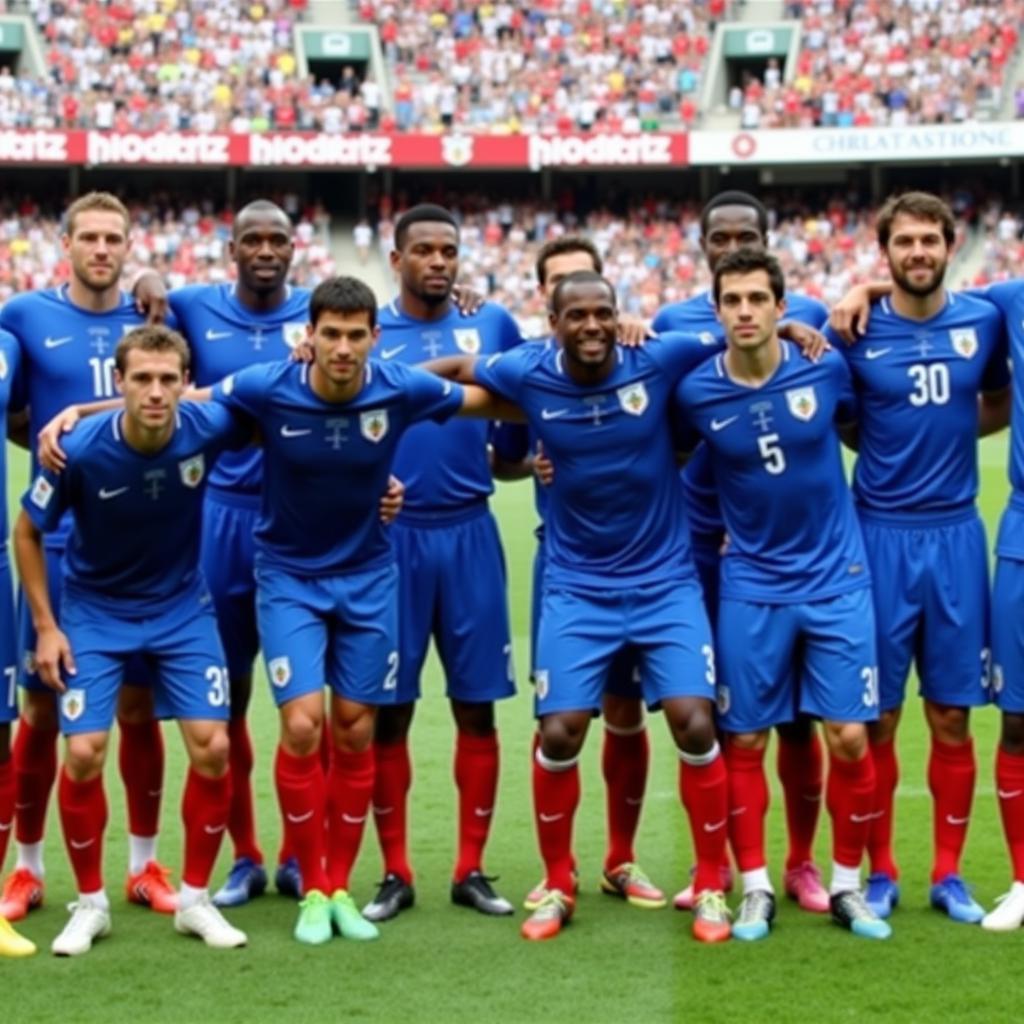 France 2010 World Cup Squad Photo