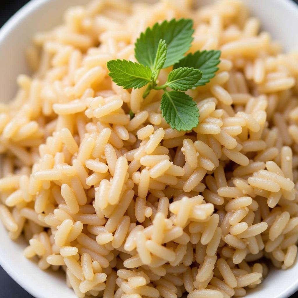 Perfectly Cooked Brown Rice