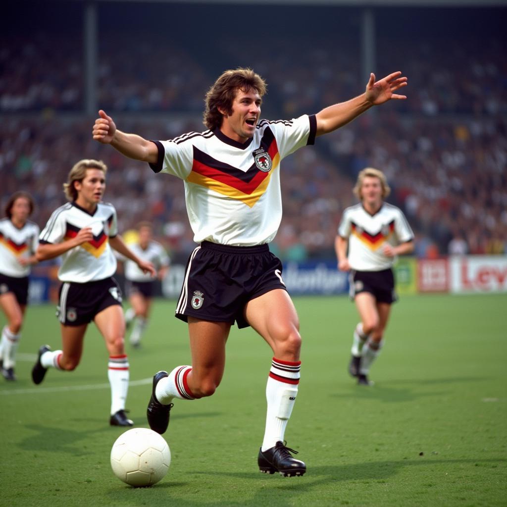 Gerd Müller ghi bàn tại World Cup 1970