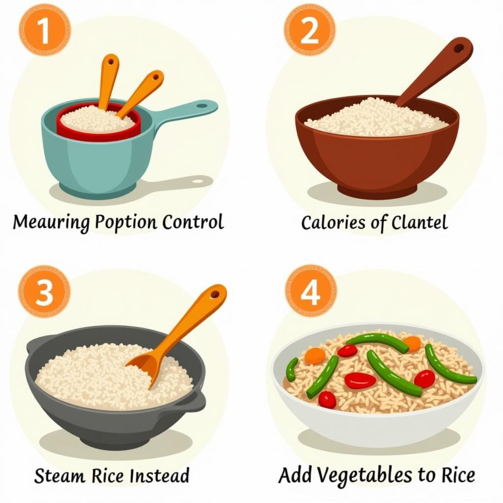 Reducing Calories in Rice