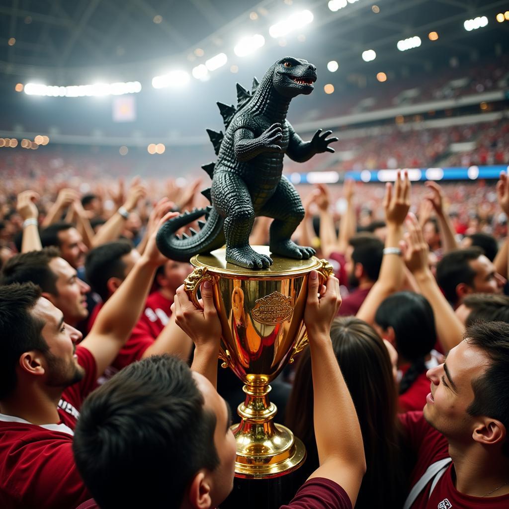 Godzilla Cup Topper Sức Hút