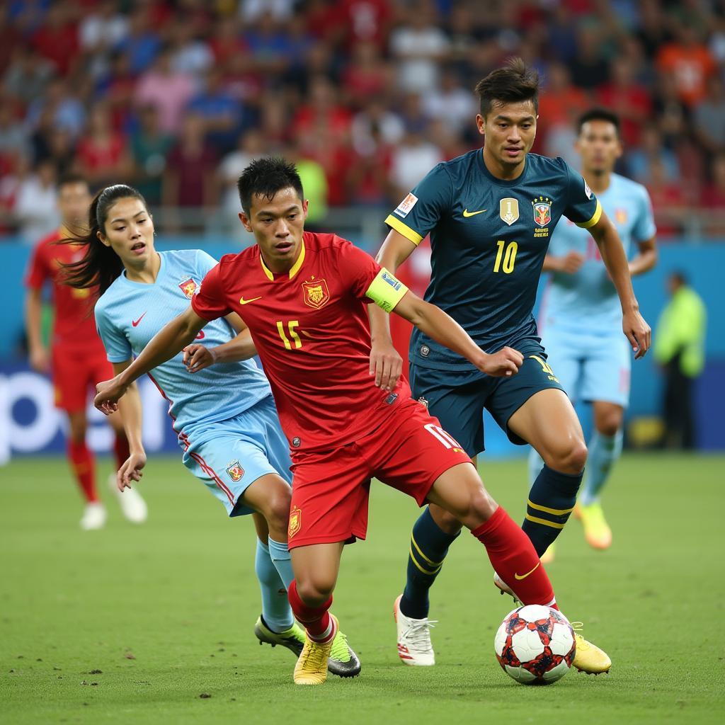 Hàng phòng ngự Việt Nam AFF Cup 2021