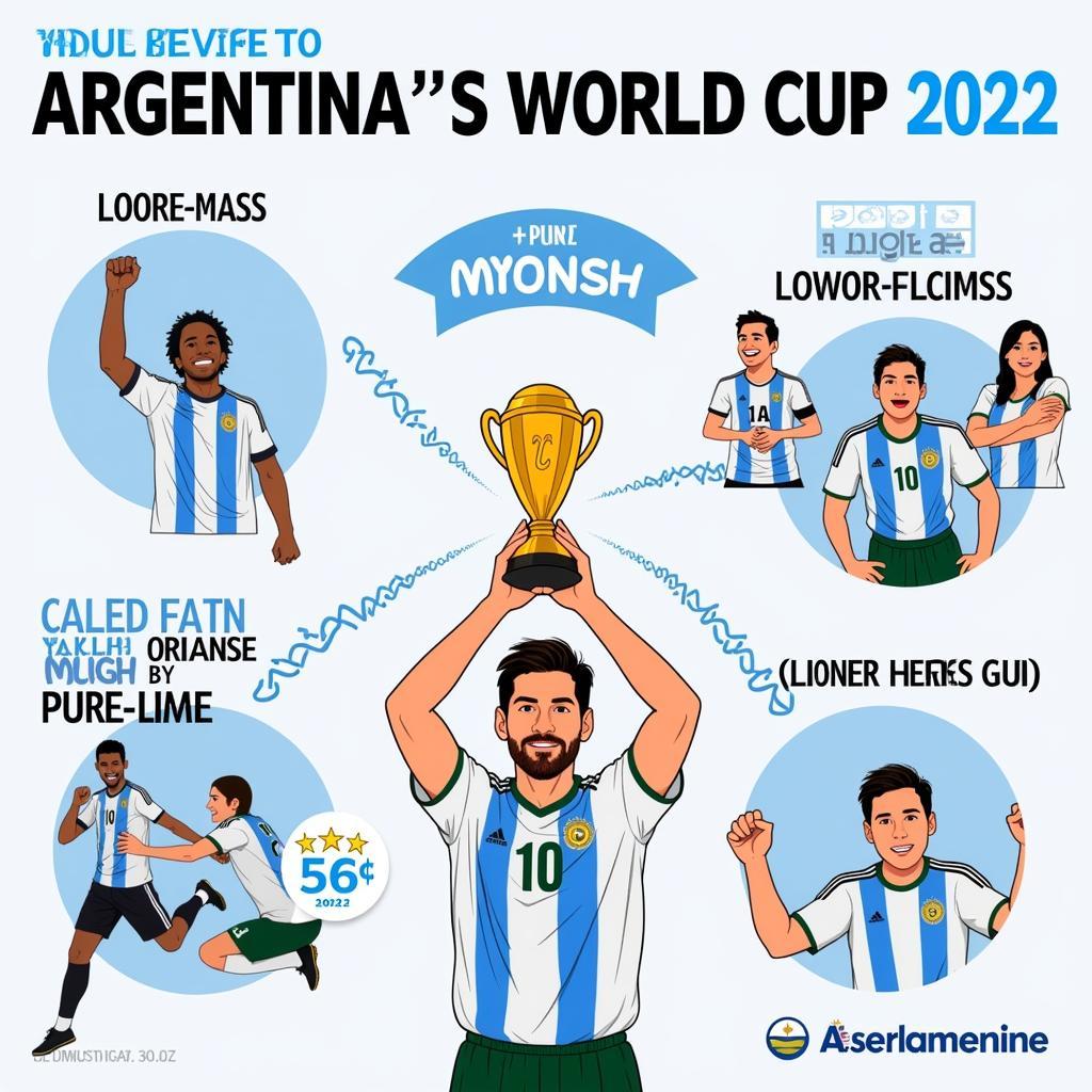 Hành trình Argentina vô địch World Cup 2022