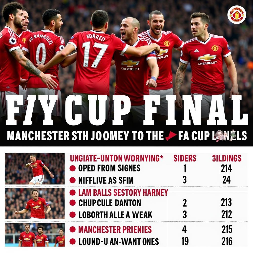 Hành trình của Manchester United đến trận chung kết FA Cup