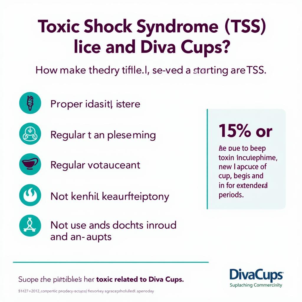 Hội chứng sốc độc tố (TSS) và Diva Cup