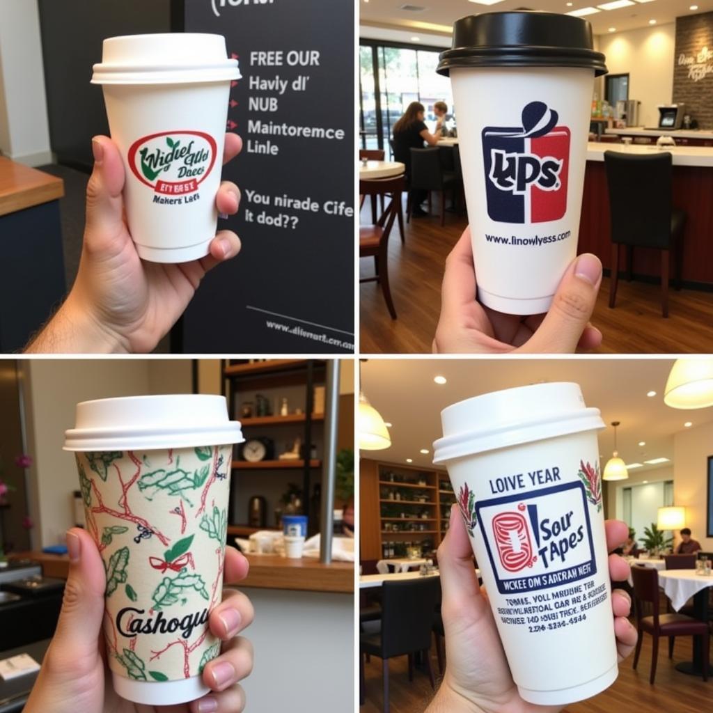 In cup holder cho doanh nghiệp - Công cụ marketing hiệu quả