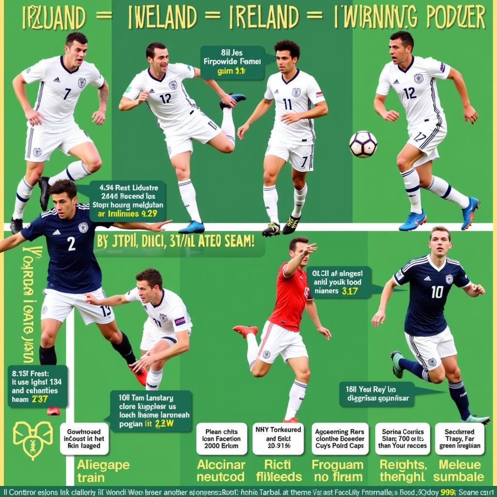 Ireland và Scotland trên hành trình vòng loại World Cup