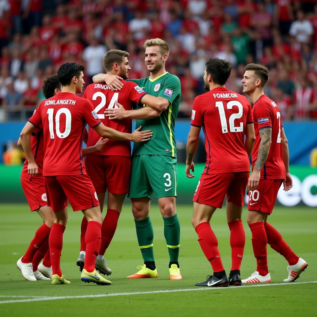 Kasper Schmeichel cản phá thành công một quả penalty cho Đan Mạch tại World Cup 2018