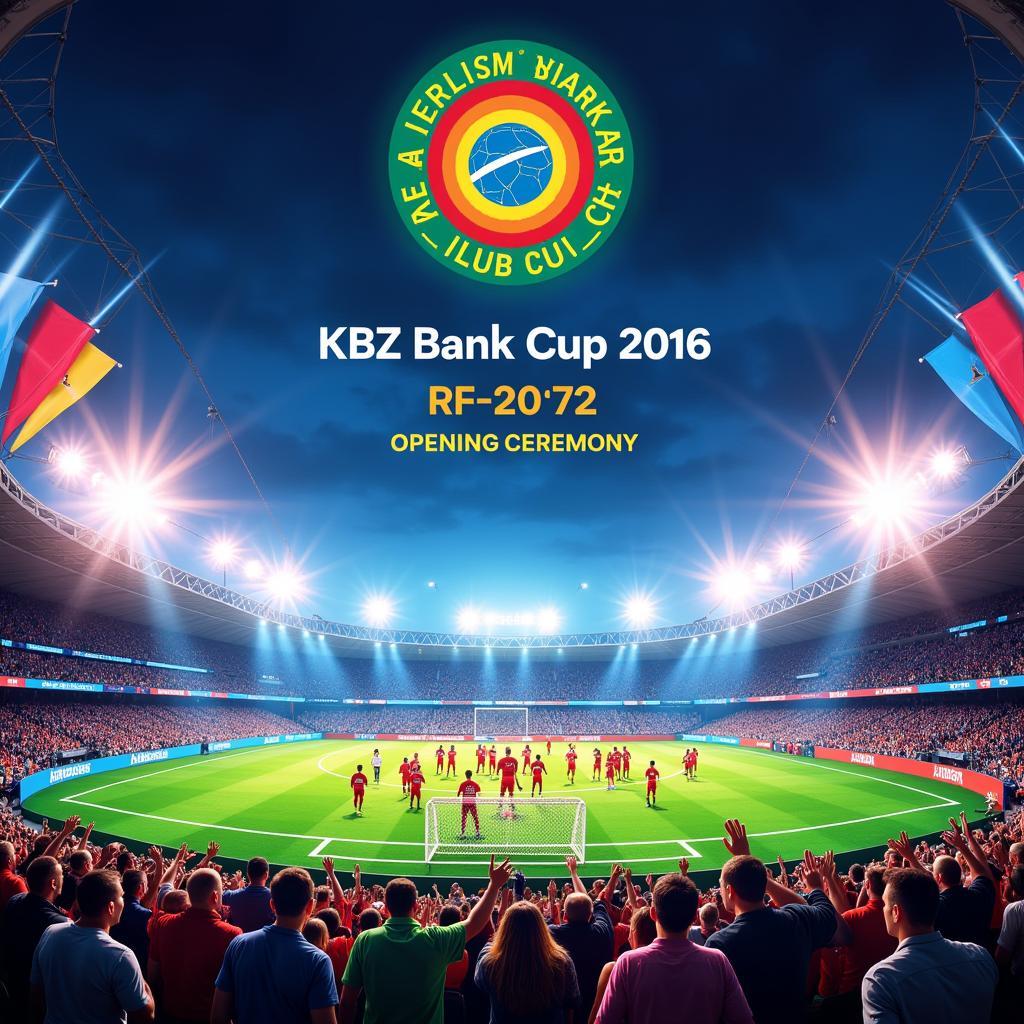 Lễ khai mạc KBZ Bank Cup 2016