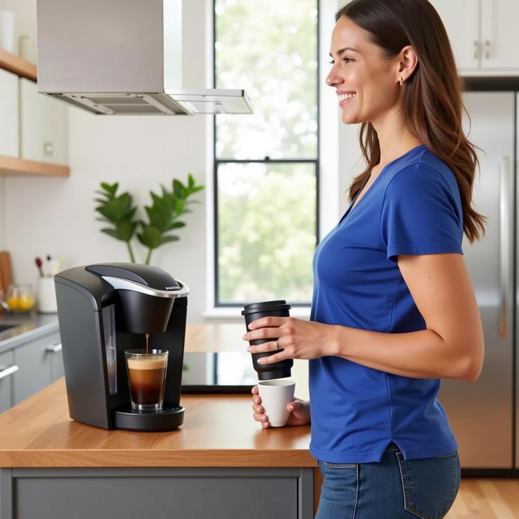 Máy pha cà phê Keurig K-Compact cho cuộc sống hiện đại