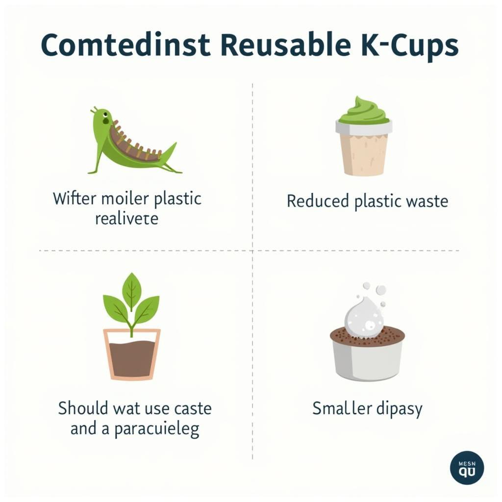 Keurig Mini Reusable K Cup thân thiện với môi trường