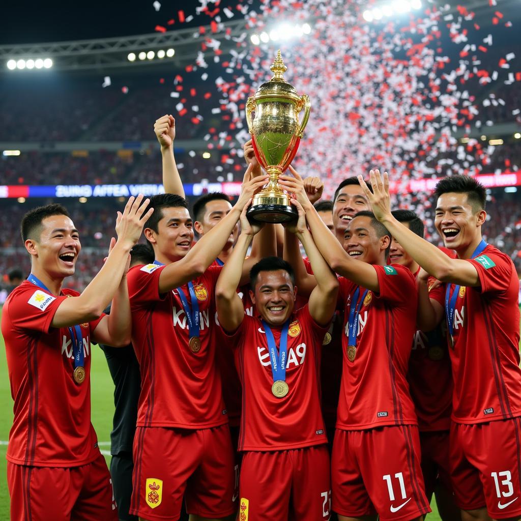 Khoảnh khắc đăng quang AFF Cup 2018