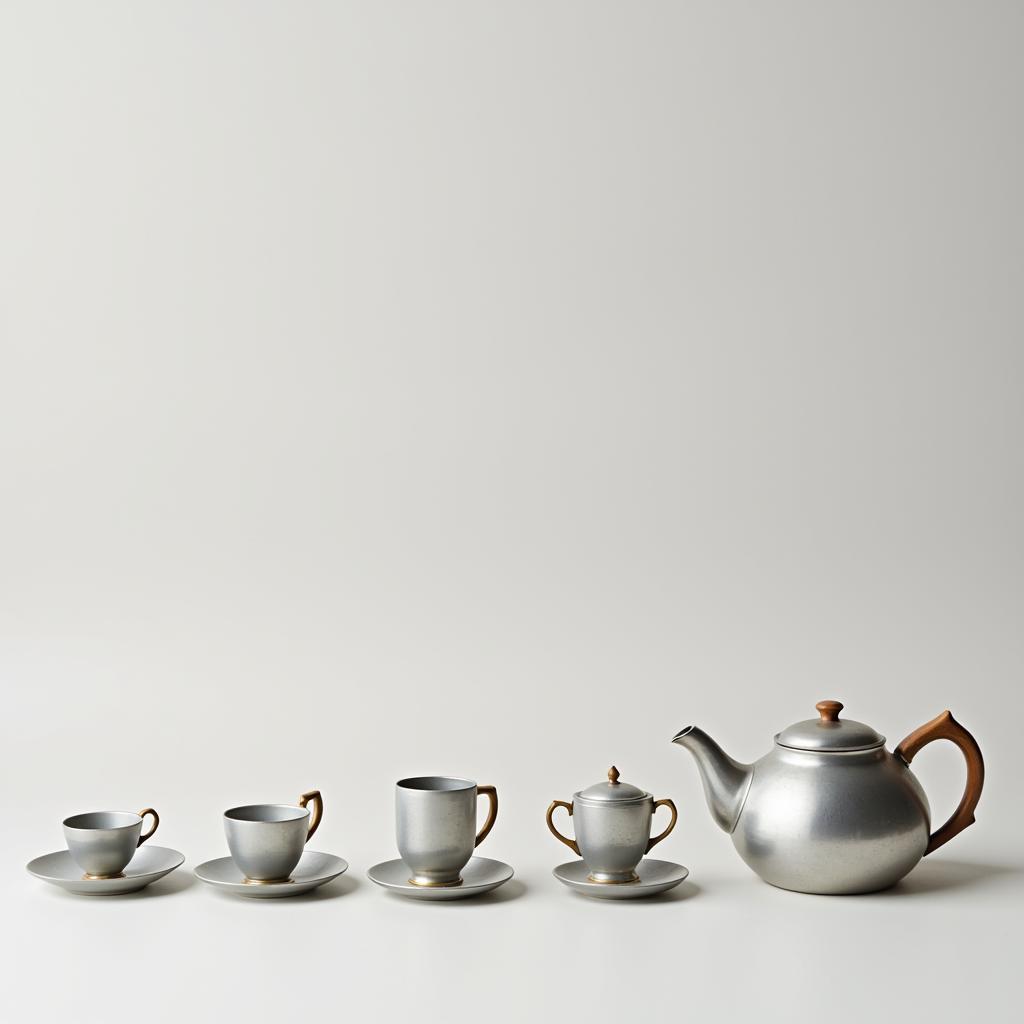 Teapot and teacup sizes for different needs