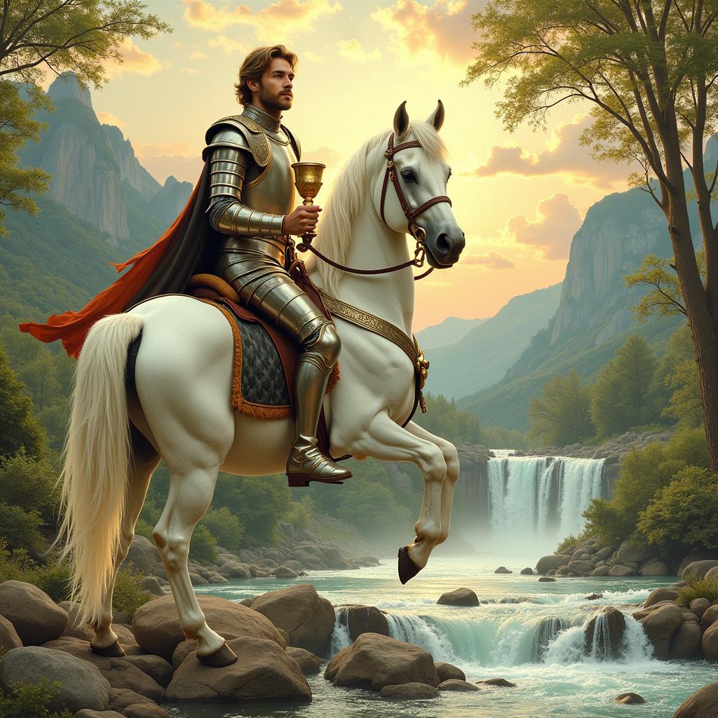 Knight of Cups trong tình yêu: Lãng mạn và bí ẩn