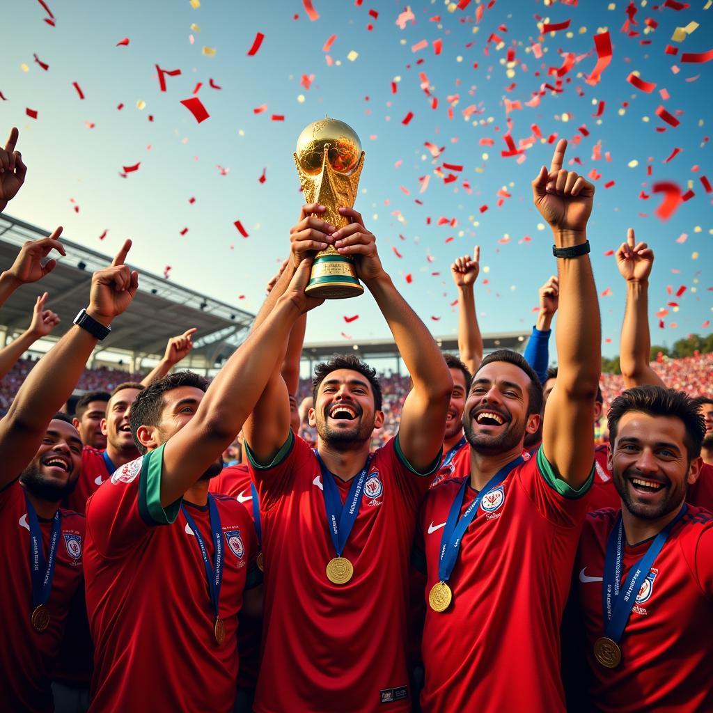 Kỷ niệm chiến thắng World Cup đầu tiên