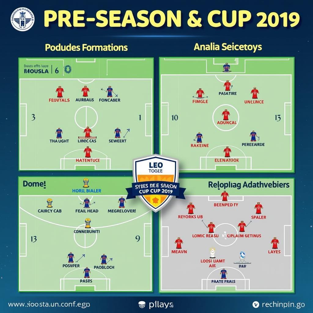 Chiến Thuật Được Áp Dụng Tại Leo Pre Season Cup 2019