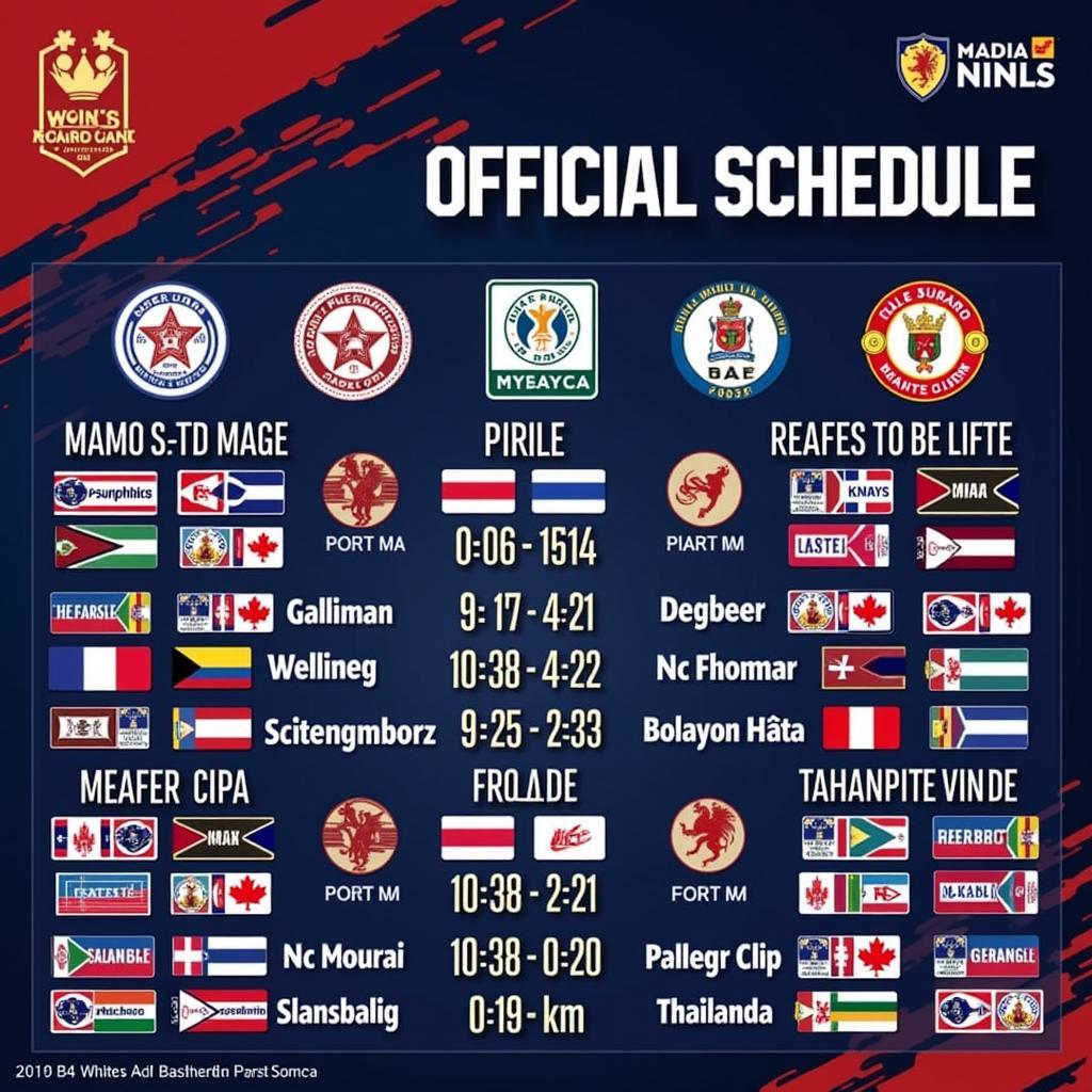 Lịch thi đấu King's Cup 2019 tại Thái Lan