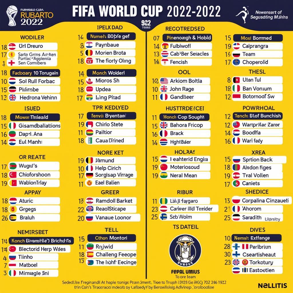 Lịch thi đấu World Cup 2022