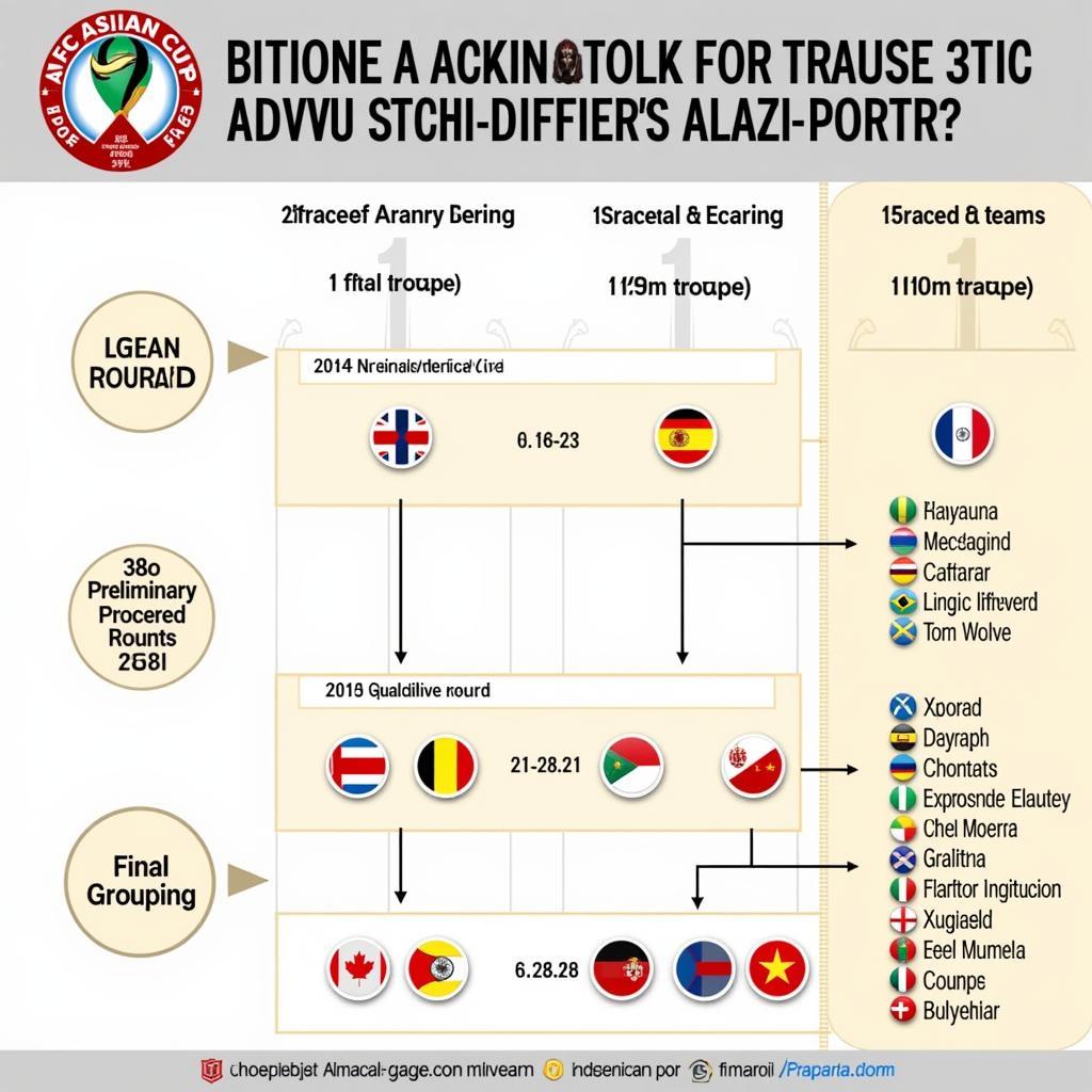 Thể thức thi đấu vòng loại Asian Cup 2019