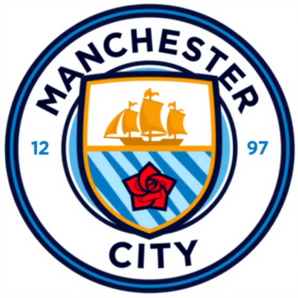 Logo hiện đại của Manchester City