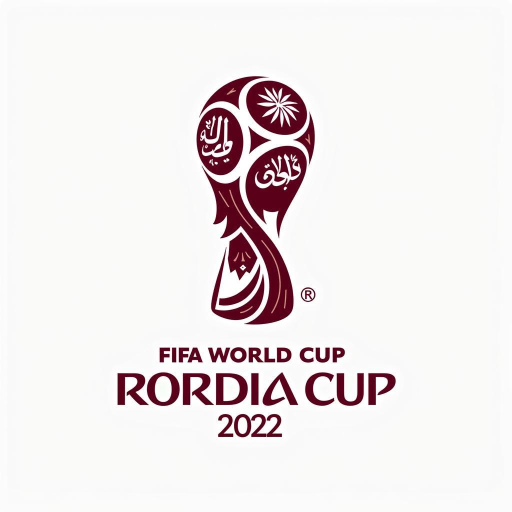 Logo World Cup 2022 Qatar PNG