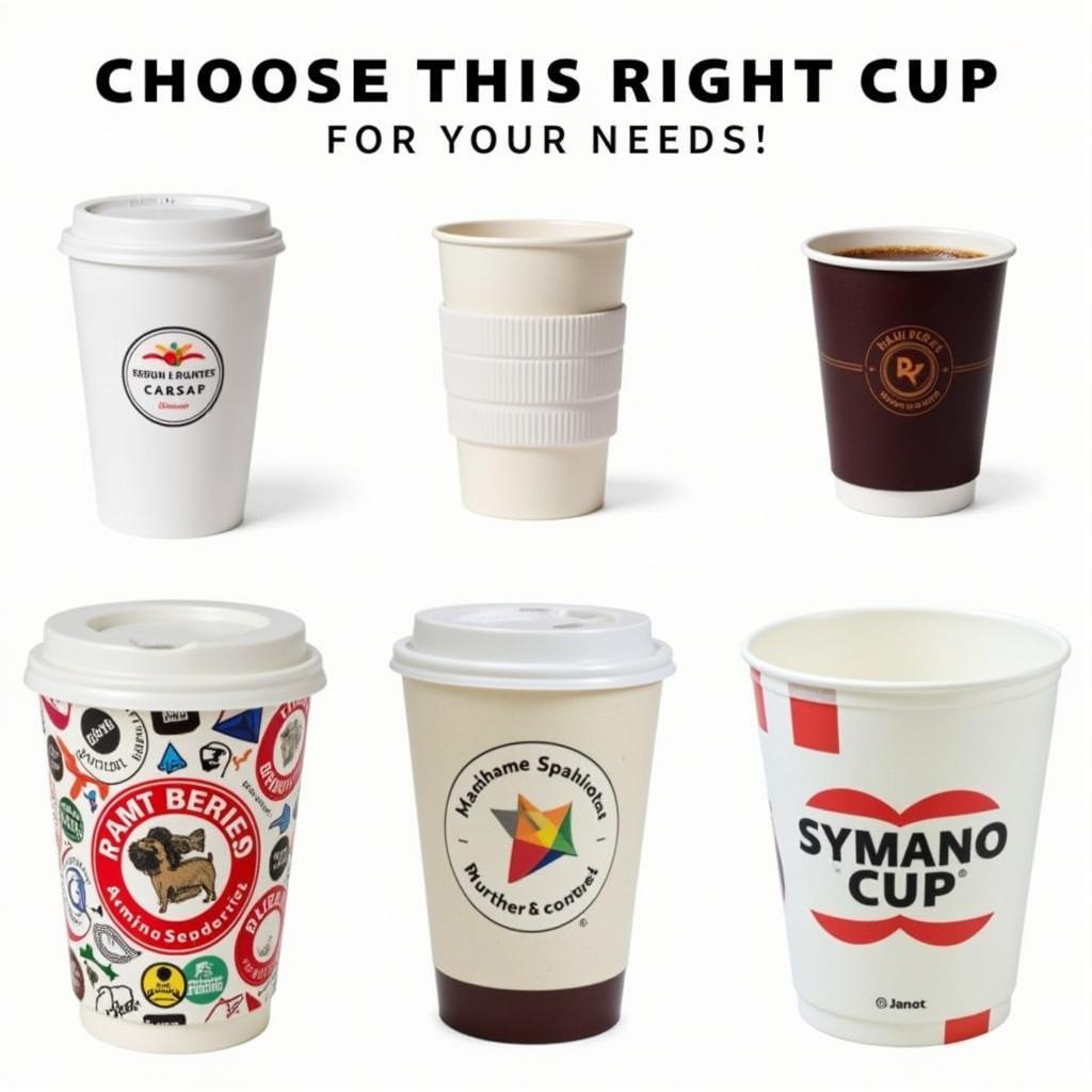 Lựa chọn paper cup brands phù hợp