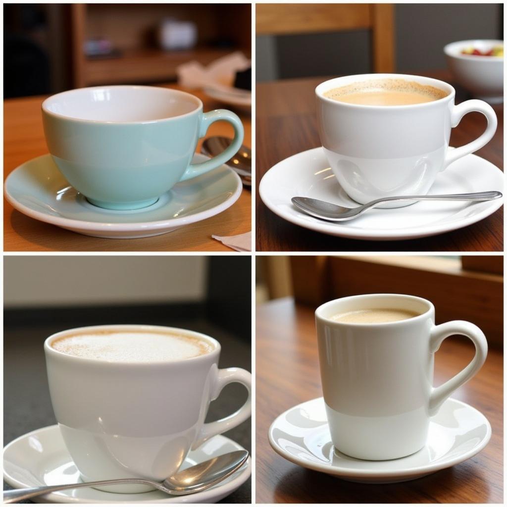 Lựa chọn tea cup size phù hợp