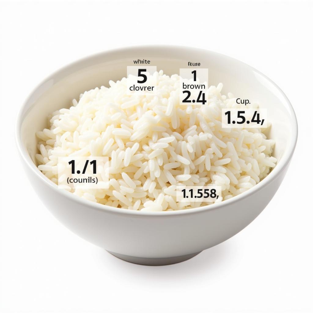 Calories in a Bowl of Rice