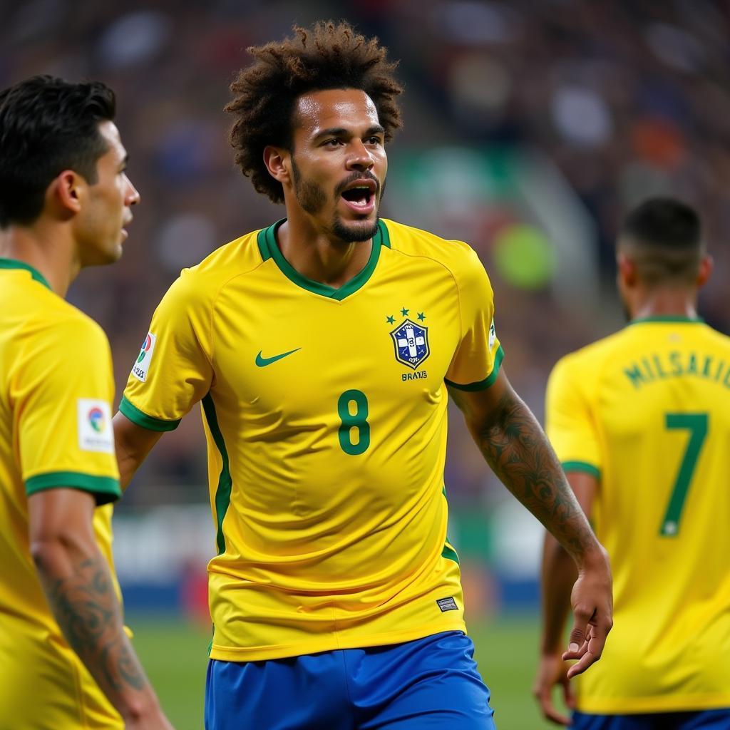 Marcelo tại World Cup 2018 Nga