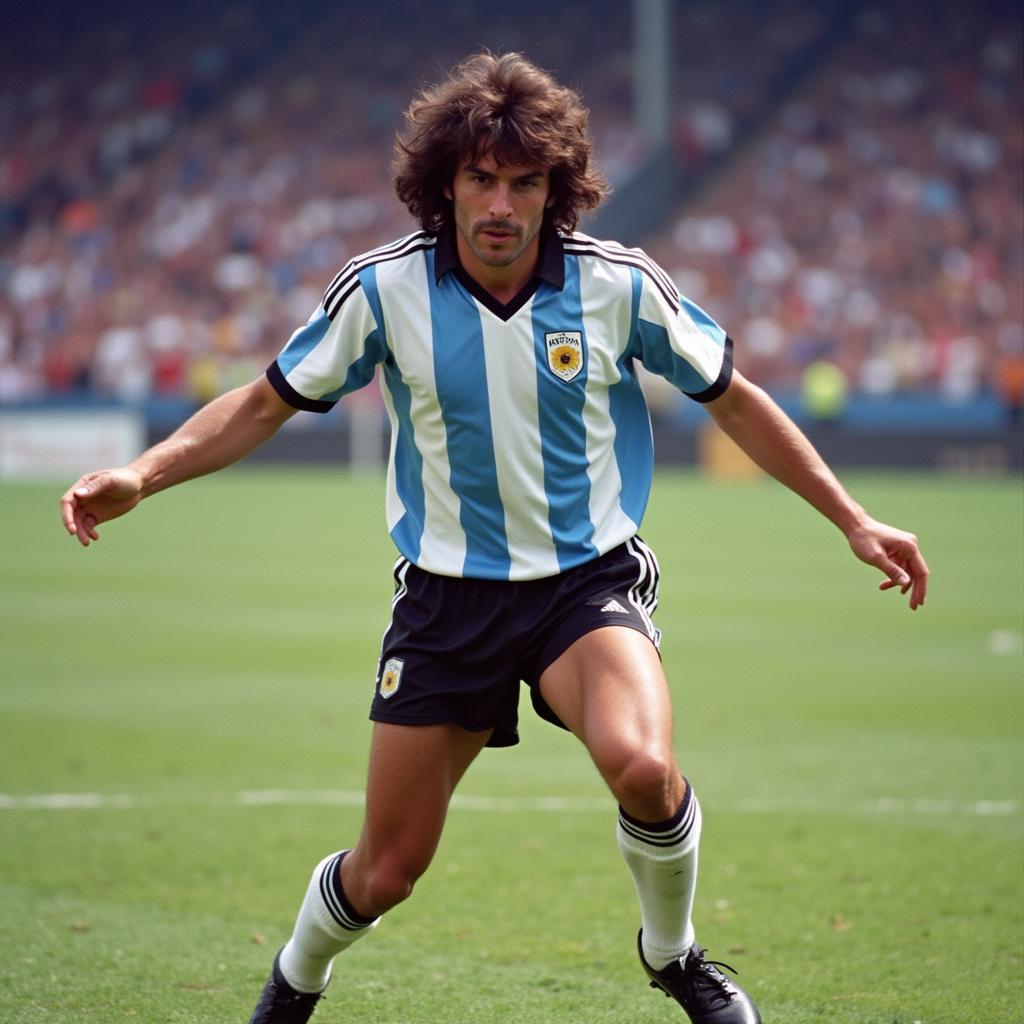 Mario Kempes tỏa sáng tại World Cup 1978